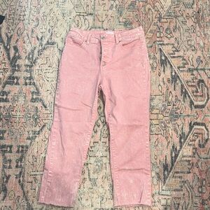 Time and Tru Pink Ankle Jeans